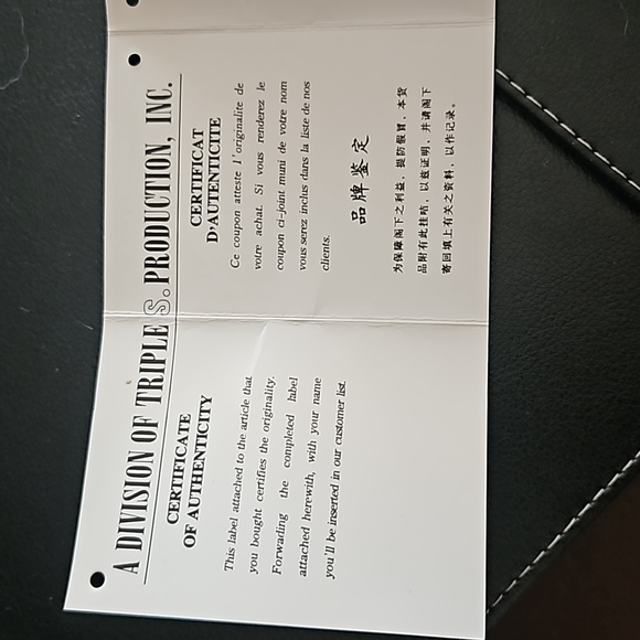 *NWT Vintage Bare Fox Players Leather Super Bowl All Stars Jacket NY Football - Picture 13 of 13